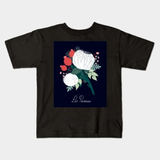 Peonies Kids T-Shirt